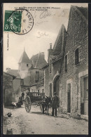 CPA La Roche-Posay-les-Bains, La Rue Duguesclin, Vue De La Rue  - La Roche Posay