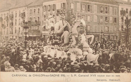 D9309 Chalon Sur Saône Carnaval 1930 - Chalon Sur Saone