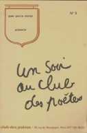 Un Soir Au Club Des Poètes N°5 (1972) De Jean-Pierre Rosnay - Altri & Non Classificati