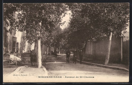 CPA Miramas-Gare, Avenue De St-Chamas  - Other & Unclassified