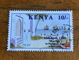 Kenya Beach 10SH Fine Used - Kenya (1963-...)