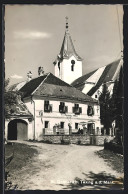 AK St. Gotthard B. Texing A.d Mank, Gasthaus E. Schrittwieser Und Kirche  - Sonstige & Ohne Zuordnung