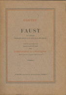 Faust. 1er Cycle (1948) De Johann Wolfgang Von Goethe - Musique