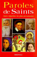 Paroles De Saints (1995) De Collectif - Godsdienst