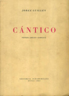 Càntico (1950) De Jorge Guillen - Andere & Zonder Classificatie