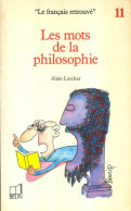 Les Mots De La Philosophie (1985) De Alain Lercher - Psychologie & Philosophie