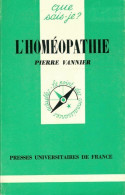 L'homéopathie (1980) De Pierre Vannier - Gesundheit