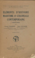 Éléments D'histoire Maritime Et Coloniale Contemporaine (1947) De Joannès Tramond - History