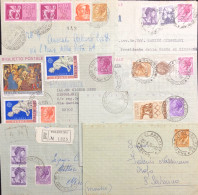 1961 BIGLIETTI POSTALI 7 DIVERSI VARI USI - 1961-70: Storia Postale