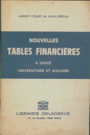 Nouvelles Tables Financières (1984) De Henry Court - Handel