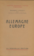 Allemagne Europe (1946) De Ernest Pezet - Politiek