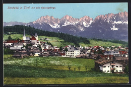 AK Kitzbühel, Panorama Mit Kaisergebirge  - Other & Unclassified