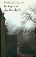 Le Rapport De Brodeck (2007) De Philippe Claudel - Autres & Non Classés