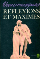 Réflexions Et Maximes (1971) De Vauvenargues - Sonstige & Ohne Zuordnung
