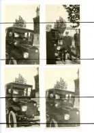 5 Cartes Photo .CPA . Automobile. Ancienne Voiture, Tacot, - Photographs