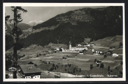 AK Maria Luggau I. Lesachtale, Ortsansicht Mit Fernblick Aus Der Vogelschau  - Autres & Non Classés