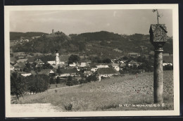 AK St. Veit Im Mühlkreis, Gesamtansicht Von Einem Bildstock Aus  - Sonstige & Ohne Zuordnung