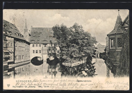 AK Nürnberg, Flusspartie An Der Museumsbrücke  - Nuernberg