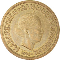 Monnaie, Danemark, Margrethe II, 20 Kroner, 1990, Copenhagen, TTB+ - Dinamarca