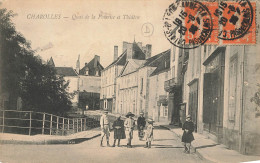 D9314 Charolles Quai De La Poterne Et Théâtre - Charolles