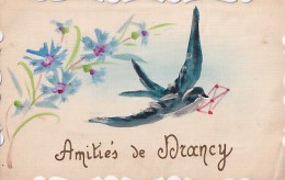 AMITIES DE DRANCY                  PEINTE A LA MAIN - Drancy