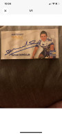 Carte Postale Cyclisme Samuel DUMOULIN Avec Autographe  Équipe  AG2R 2004 - Ciclismo