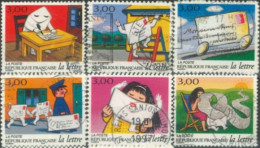 FRANCE -1997 - POST DAY AHESSIVE STAMPS COMPLETE SET OF 6,  # 3150/55, USED - Usati