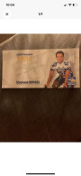 Carte Postale Cyclisme Stephane BERGES Avec Autographe  Équipe  AG2R 2004 - Ciclismo