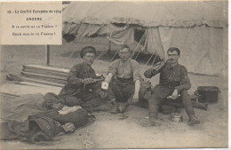 49 Conflit Européen De 1914 - ANGERS  - A La Santé De La France - Angers