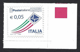 Italia 2010; Posta Italiana Da € 0,05 ; Angolo Inferiore Destro. - 2001-10:  Nuevos