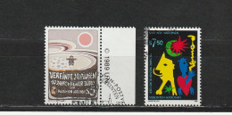 Nations Unies (Vienne) YT 94/5 Obl : Anniversaire Du Centre  - 1989 - Used Stamps