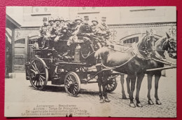 BELGIQUE - ANVERS - CORPS DES POMPIERS - Altri & Non Classificati