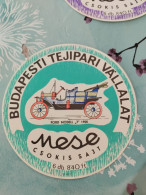 Ancienne Étiquette Fromage Budapesti Mese Vieille Voiture 7 - Käse