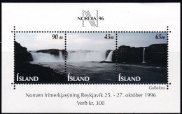 IS487 – ISLANDE – ICELAND – 1996 – NORDIA 96 – SG # MS 871 MNH 17,50 € - Hojas Y Bloques