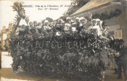 CARTE-PHOTO-AMBOISE (37-Indre-et-loire) Fête De La Viticulture Du 27 Aout 1922 " Les Buteliéres " - Amboise