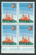 Italia, Italy 1975; Satellite Artificiale Italiano San Marco E Piattaforma: Studio Della Atmosfera. Quartina Di Bordo - Europe