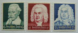 Allemagne - III Reich - Mi. 573/575 - Yv. 532/534 Neufs ** (MNH) - Unused Stamps