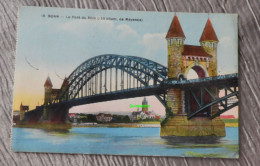 Bonn : Le Pont Du Rhin - 1927 - Cachet Aux Armées - Puentes