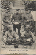 Guerre Européenne 1914  Nos Alliés : Soldats Anglais Et Hindous - Guerre 1914-18