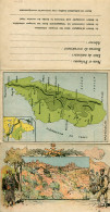 Madagascar French Army Illustrated Map Postcard - Madagascar