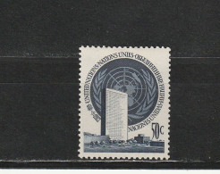 Nations Unies (New-York) YT 10 * : Siège De New-York - 1951 - Ungebraucht