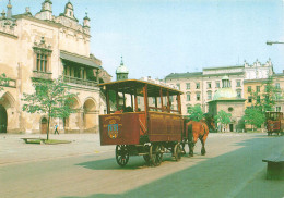 POLOGNE - Krakow - Rynek Glowny - Omnibus - Fot S I K Jablonscy - Animé - Vue Générale - Carte Postale - Pologne