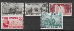 Italien - Selt./postfr. Ausgaben Aus 1949/51 - Aus Michel 771 Und 833! - 1946-60: Nuovi