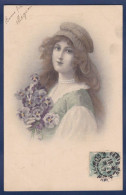 CPA 1 Euro Vienne Illustrateur Femme Woman Circulé Prix De Départ 1 Euro - 1900-1949