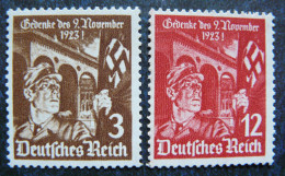 Allemagne - III Reich - Mi. 598/599 - Yv. 557/558 Neufs ** (MNH) - Neufs