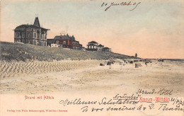 ALLEMAGNE - AMRUM - WITTDUN - Strand Mit Hôtels - 1905 - Plage - Hôtels - Other & Unclassified