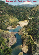 CPM - D1 - ARDECHE - LA LEGENDE DU PONT DU DIABLE - AUX ENVIRONS DE THUEYTS - Andere & Zonder Classificatie