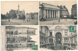 Lot De 4 Cartes De Nantes - Nantes