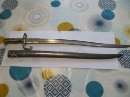 Sabre Baïonnette 1866 Lame Allemande - Knives/Swords