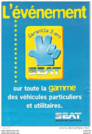 Dépliant Gamme Seat 1998, Ibiza, Cordoba, Toledo ,Arosa - Advertising